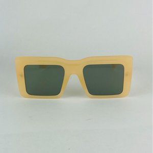 awesome oversized square straight brow sunglasses